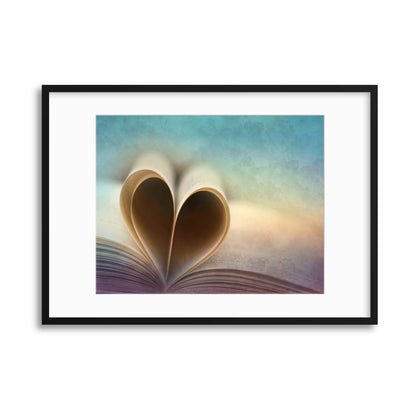 A Love Story by Marcus Hennen Framed Print - USTAD HOME