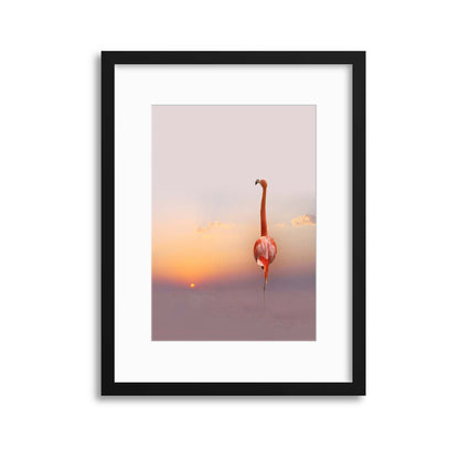 Sunset by Anna Cseresnjes Framed Print - USTAD HOME