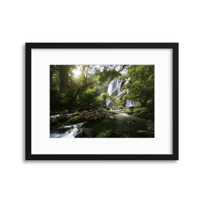 Mountain Stream by Patrick Foto Framed Print - USTAD HOME