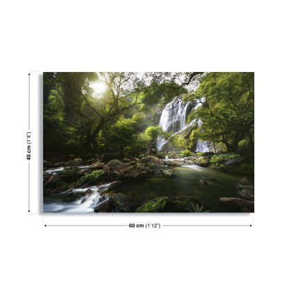 Mountain Stream by Patrick Foto Canvas Print - USTAD HOME