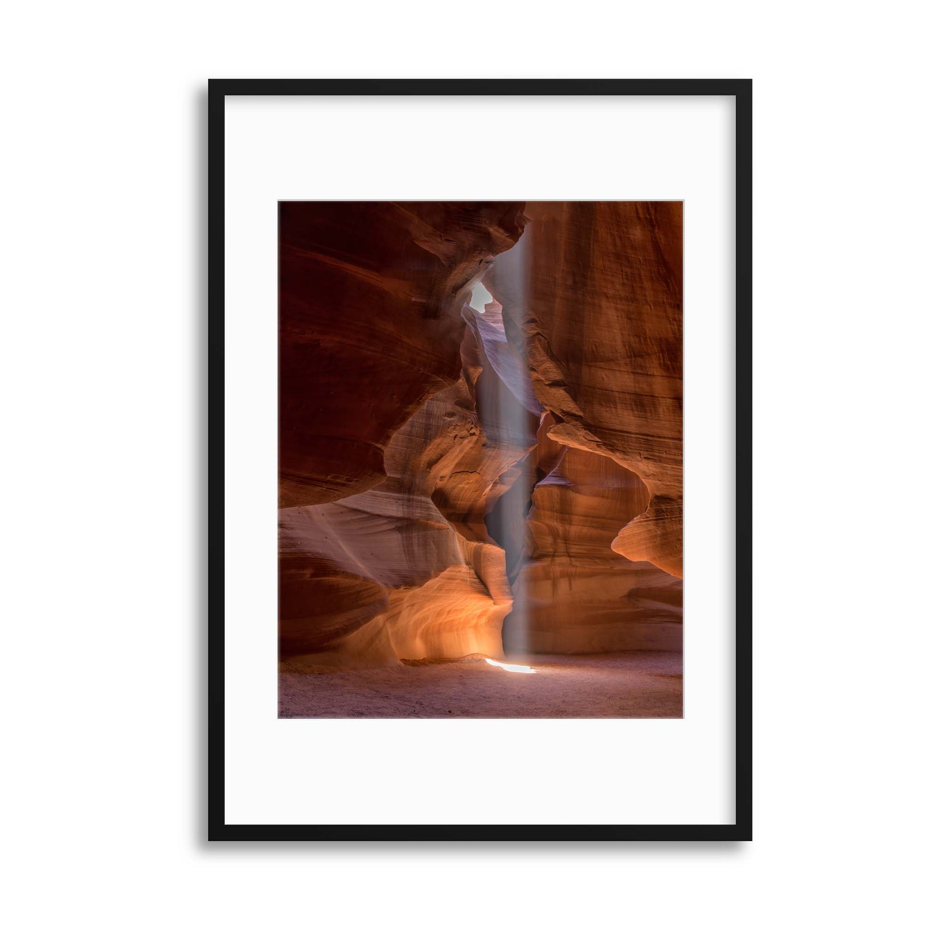 The Light Beam by Eduardo Llerandi Framed Print - USTAD HOME