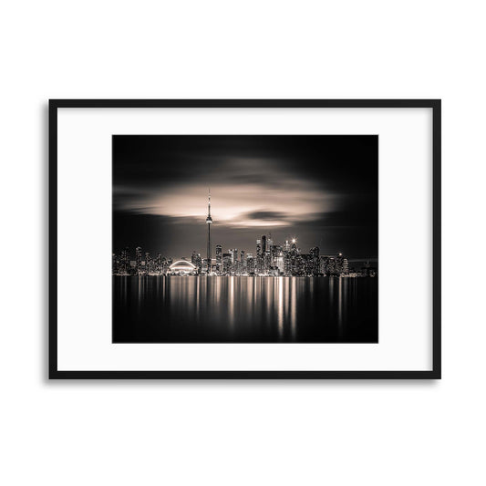 Toronto by Yoann Framed Print - USTAD HOME