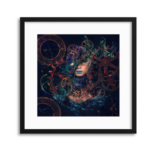 Reincarnation by Natalia Simongulashvili Framed Print - USTAD HOME