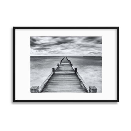 Embarquement by Jean-Louis Viretti Framed Print - USTAD HOME
