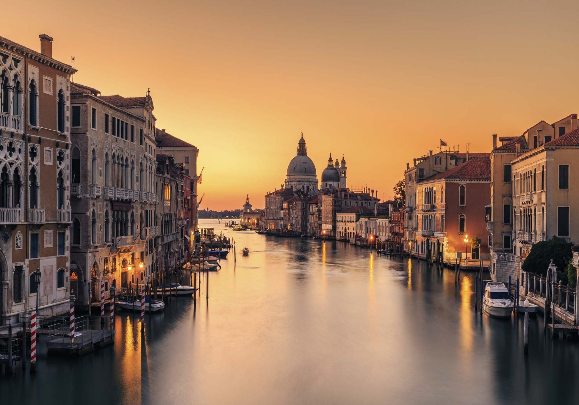 Dawn on Venice by Eric Zhang Framed Print - USTAD HOME