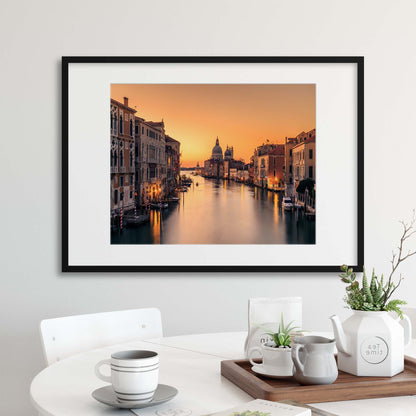 Dawn on Venice by Eric Zhang Framed Print - USTAD HOME