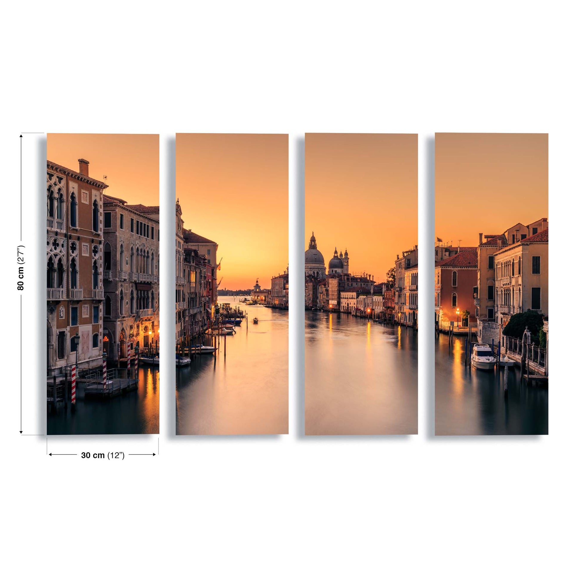 Dawn on Venice by Eric Zhang Canvas Print - USTAD HOME