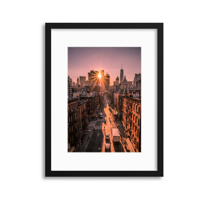 The All Seeing Sun by Christopher R. Veizaga Framed Print - USTAD HOME