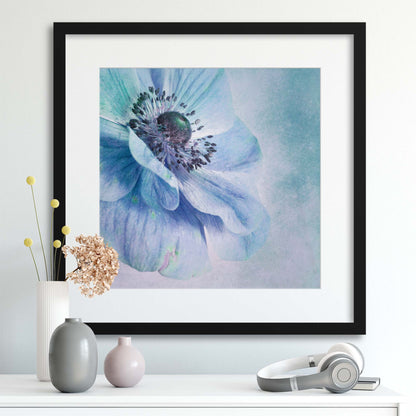 Shades of Blue by Priska Wettstein Framed Print - USTAD HOME