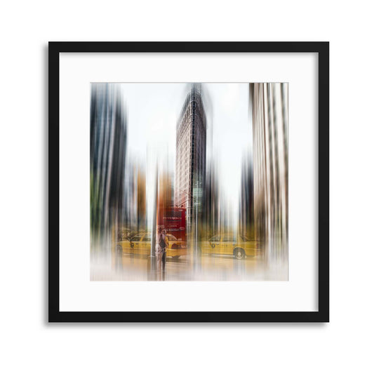 Flatiron by Carmine Chiriac&ograve; Framed Print - USTAD HOME