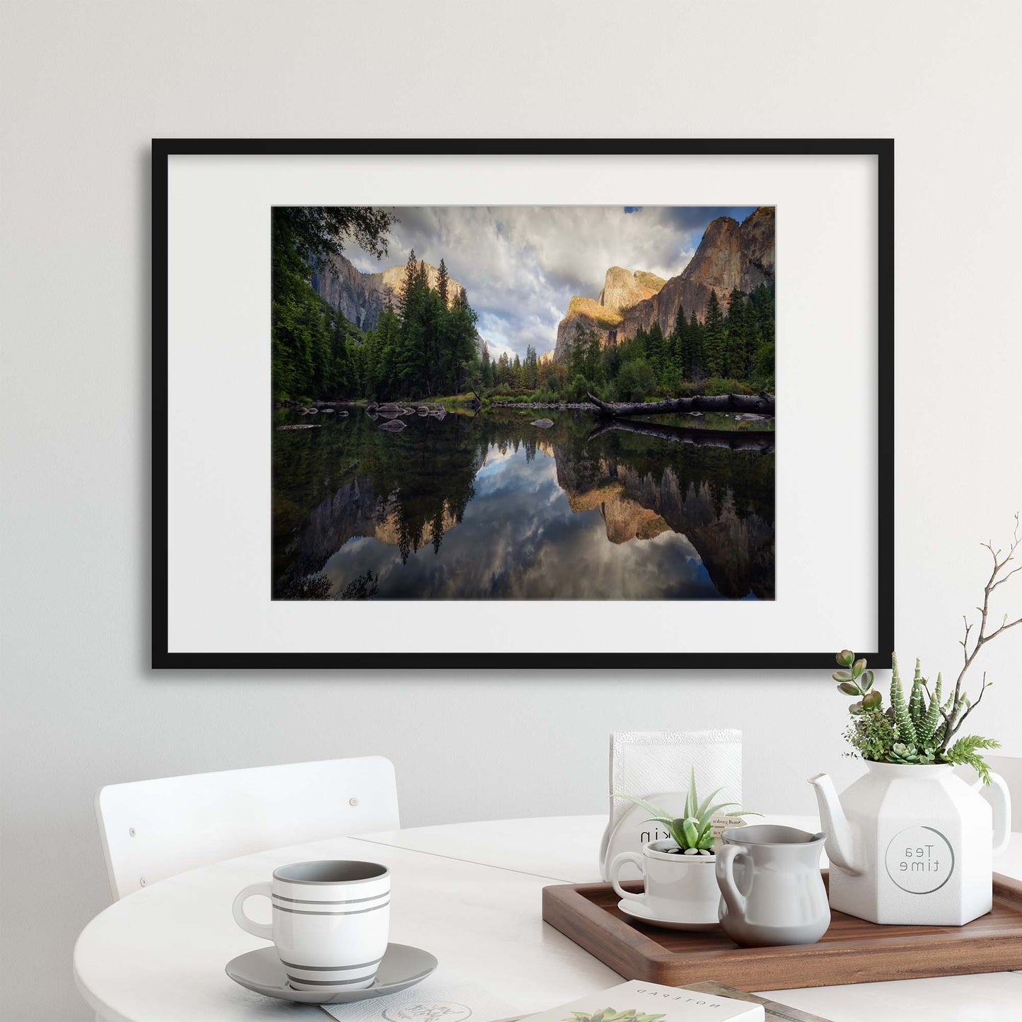 Time by Juan Pablo Framed Print - USTAD HOME