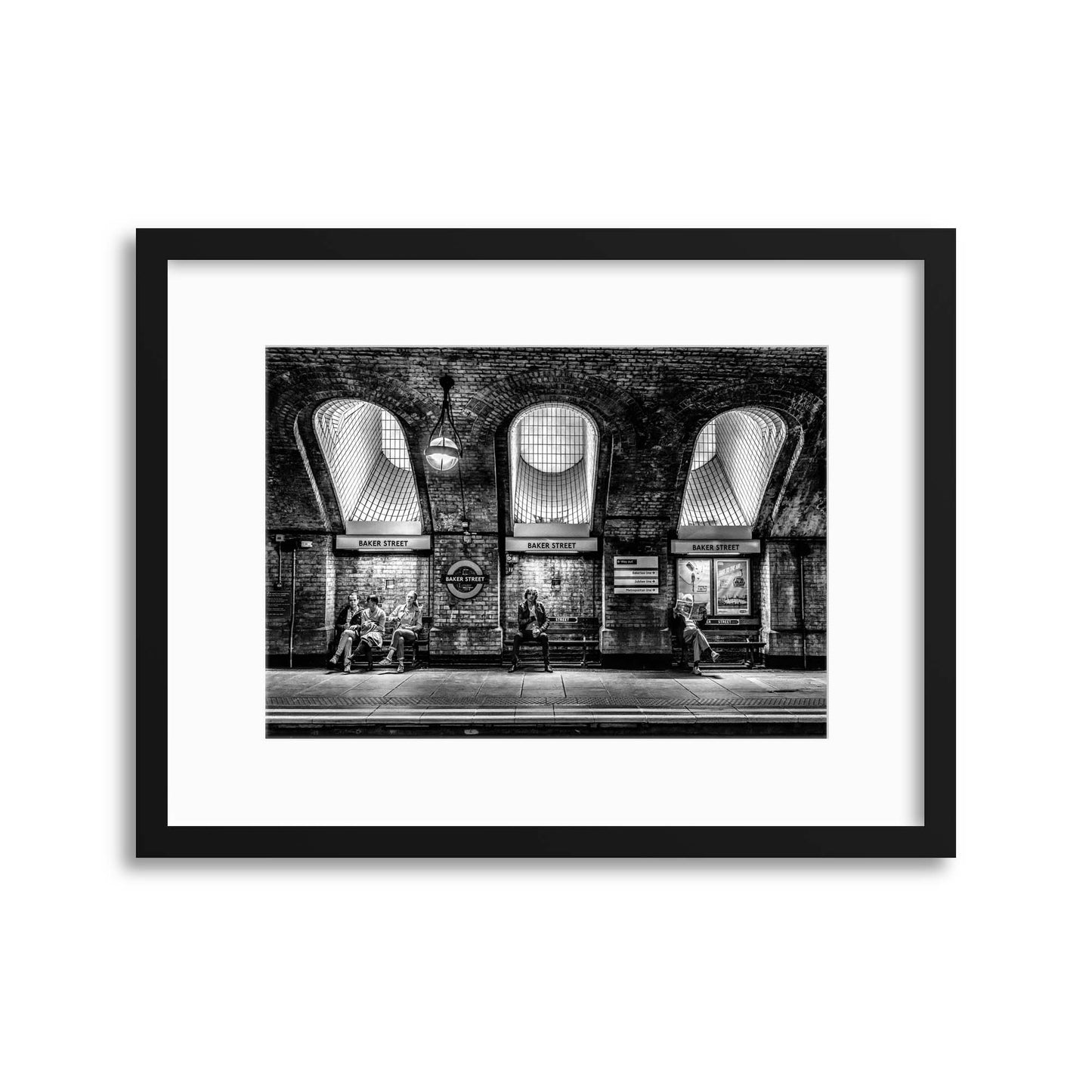 Baker Street by Marc Pelissier Framed Print - USTAD HOME