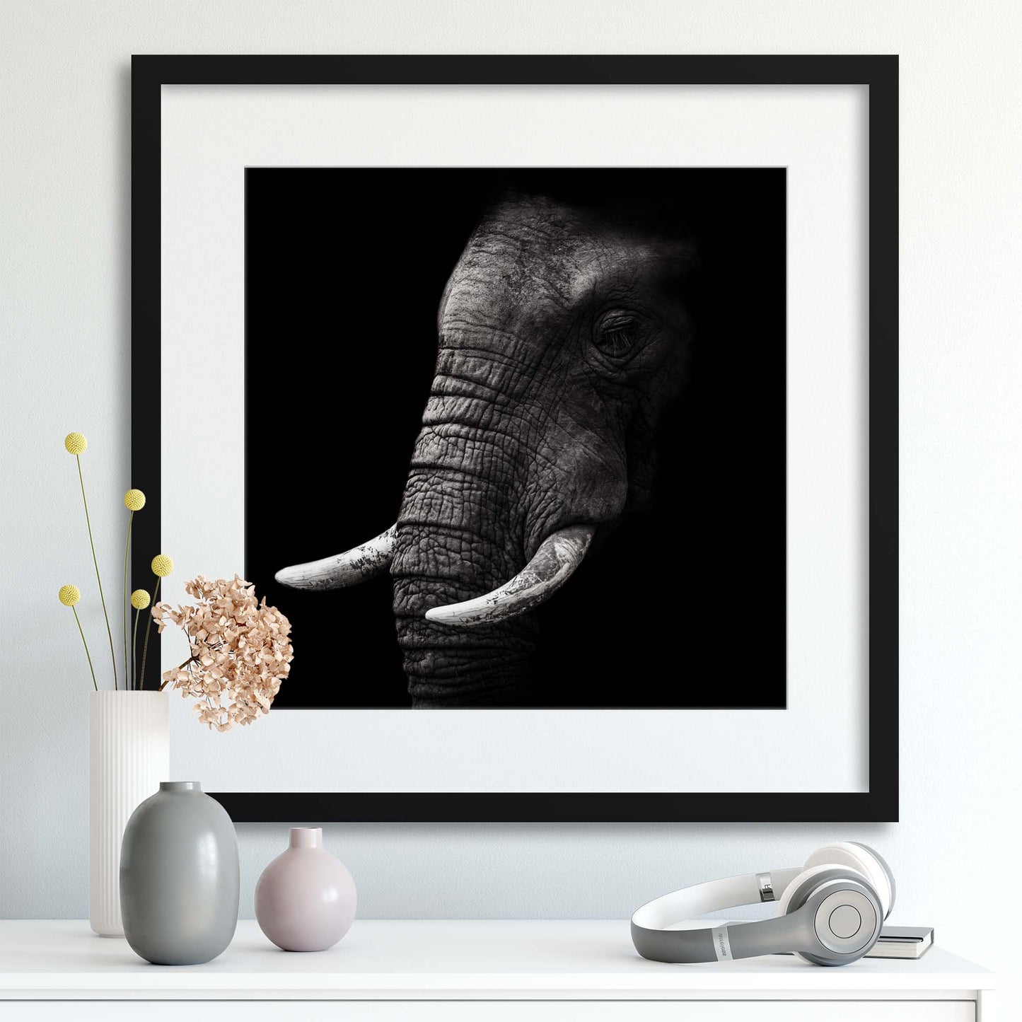 Portrait by WildPhotoArt Framed Print - USTAD HOME