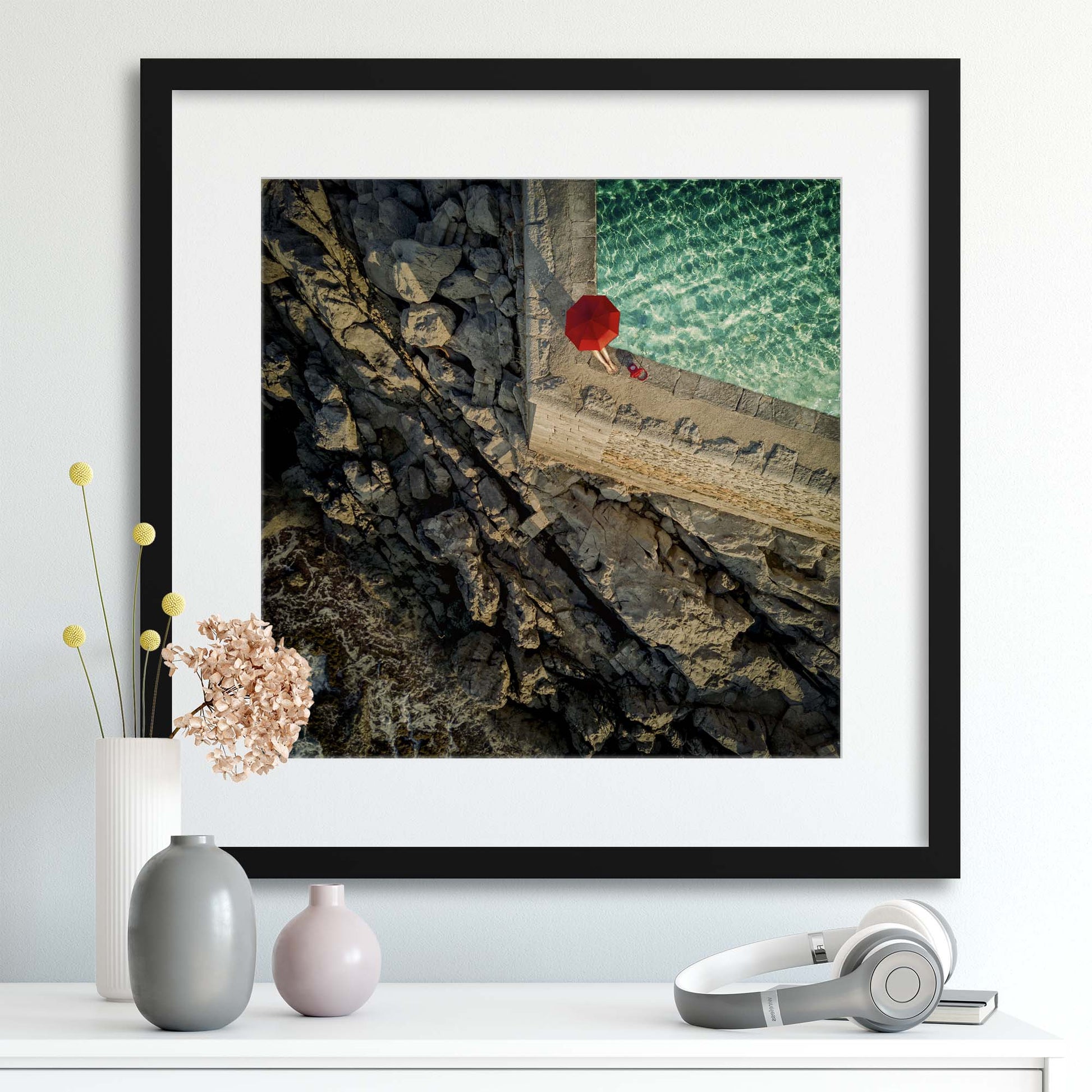 To the Other Side by Ambra Framed Print - USTAD HOME
