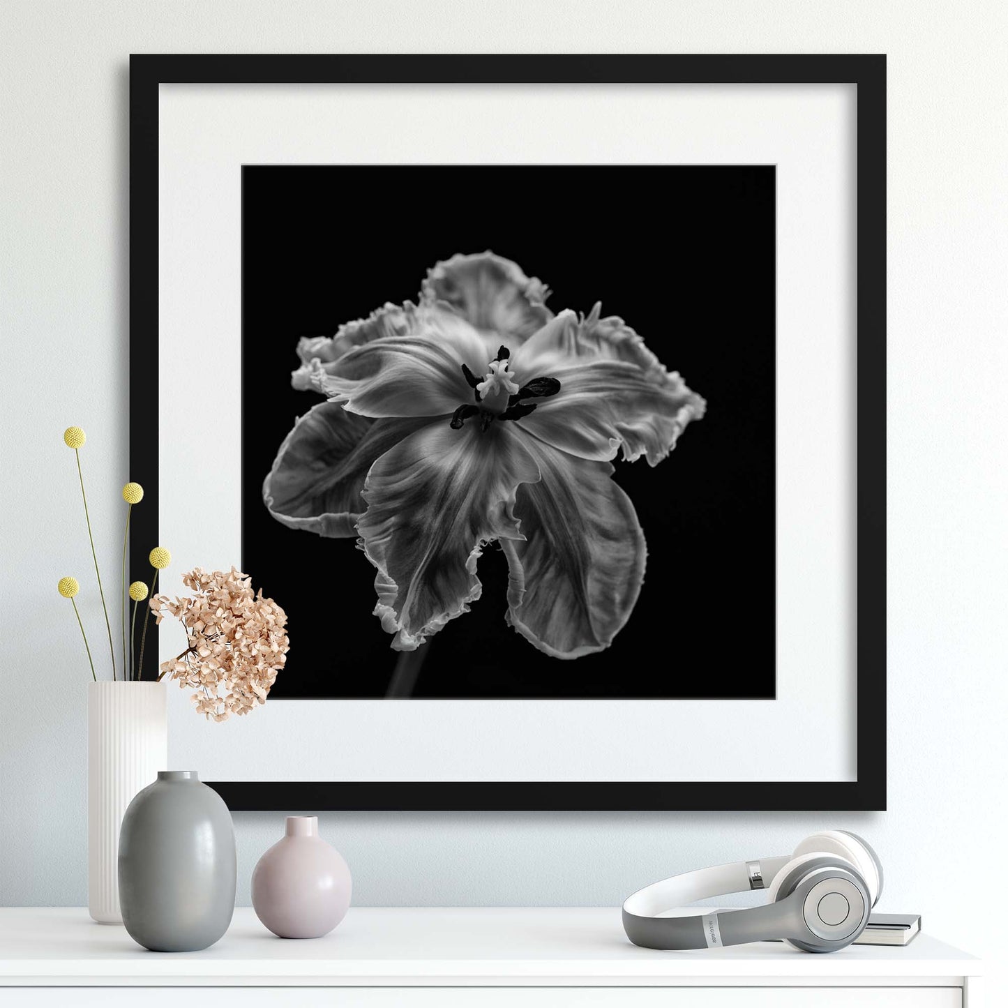 Parrot Tulip by Lotte Gr&oslash;nkj&aelig;r Framed Print - USTAD HOME