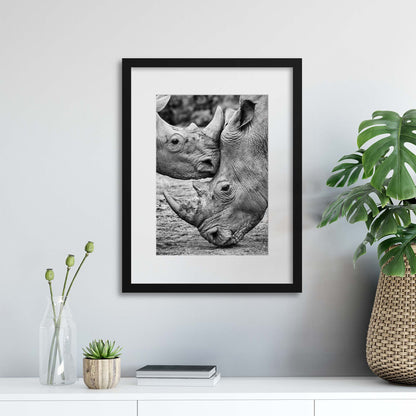 Face to Face by Jesus Concepcion Framed Print - USTAD HOME