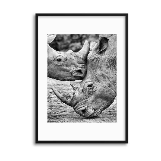 Face to Face by Jesus Concepcion Framed Print - USTAD HOME