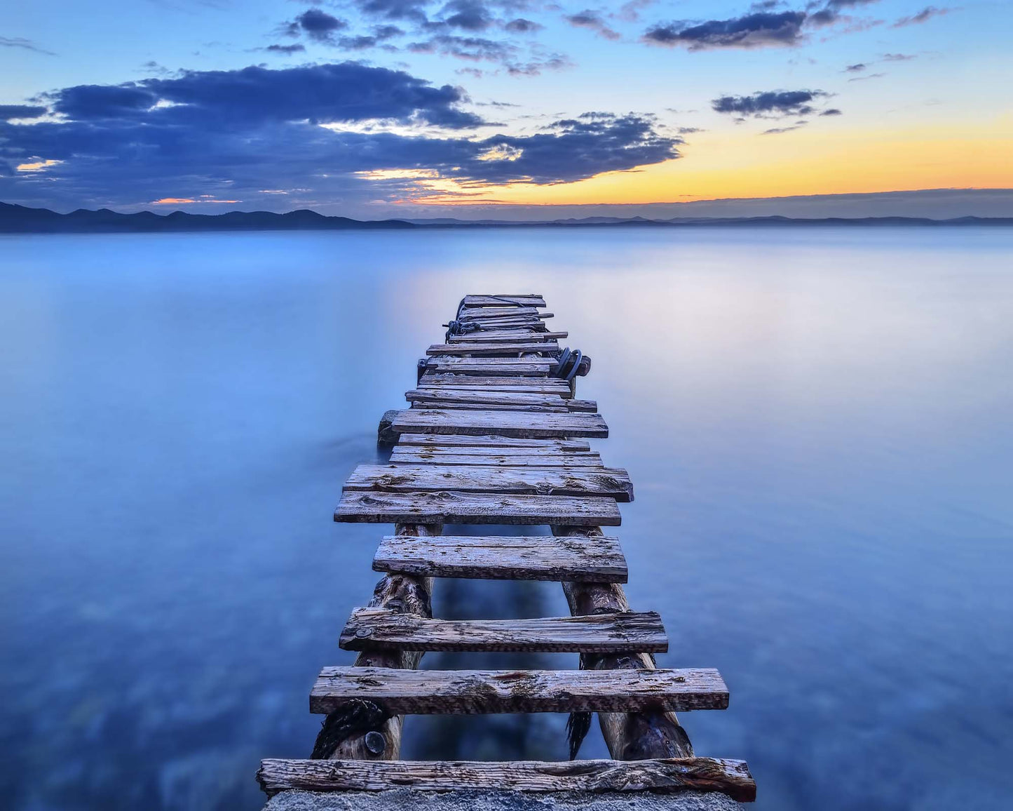 Pier by Srecko Jubic Framed Print - USTAD HOME