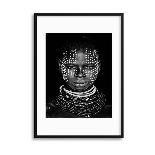 Karo Woman by Vedran Vidak Framed Print - USTAD HOME