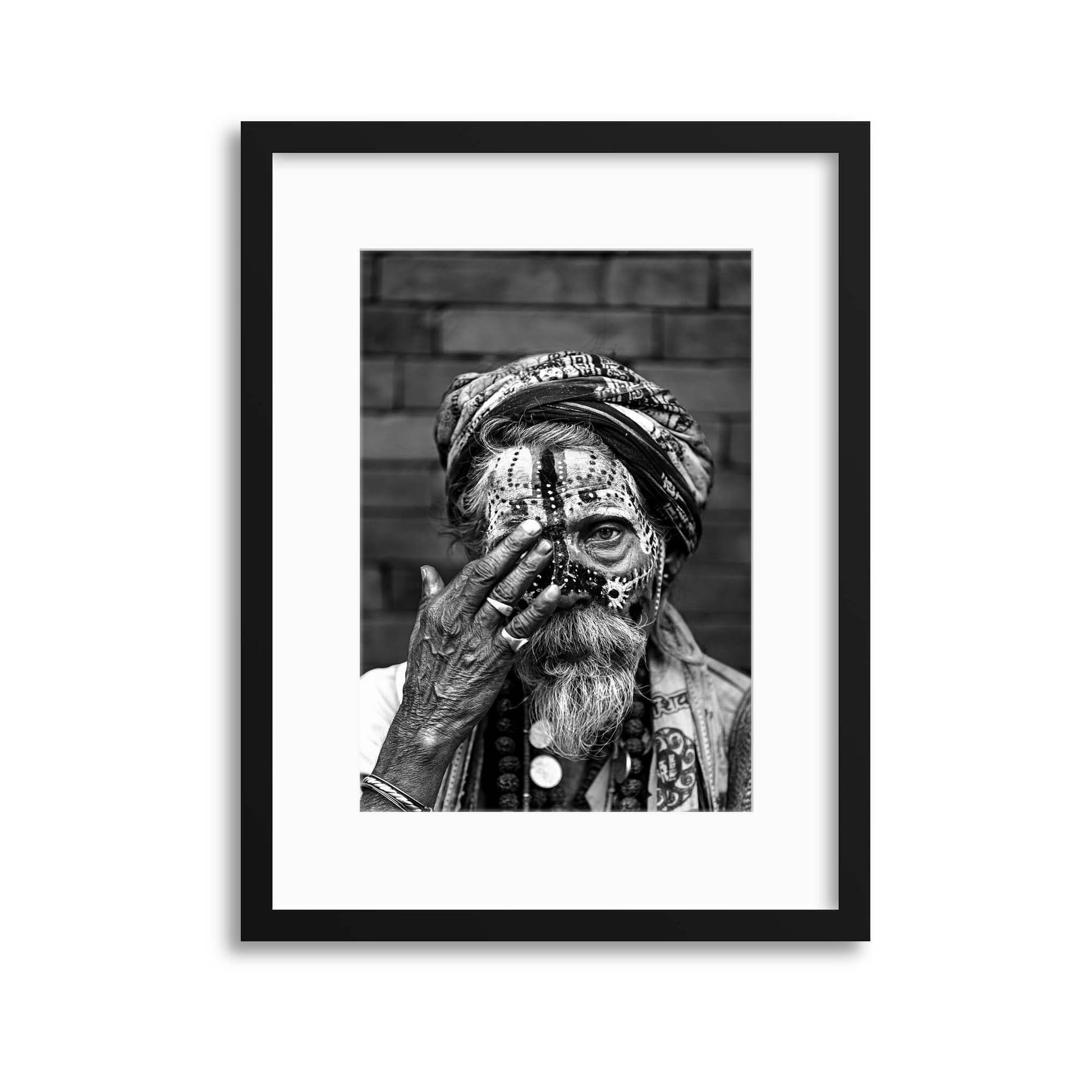 Portraits From Kathmandu by Sefa Yamak Framed Print - USTAD HOME