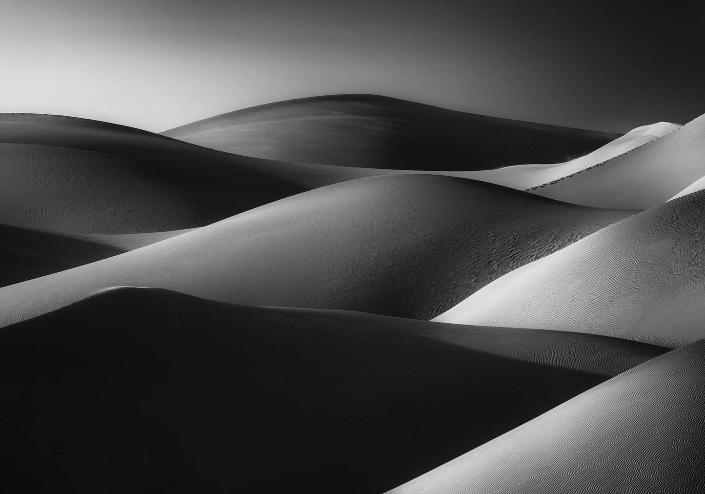 Golden Waves, Liwa by Wael Onsy Framed Print - USTAD HOME