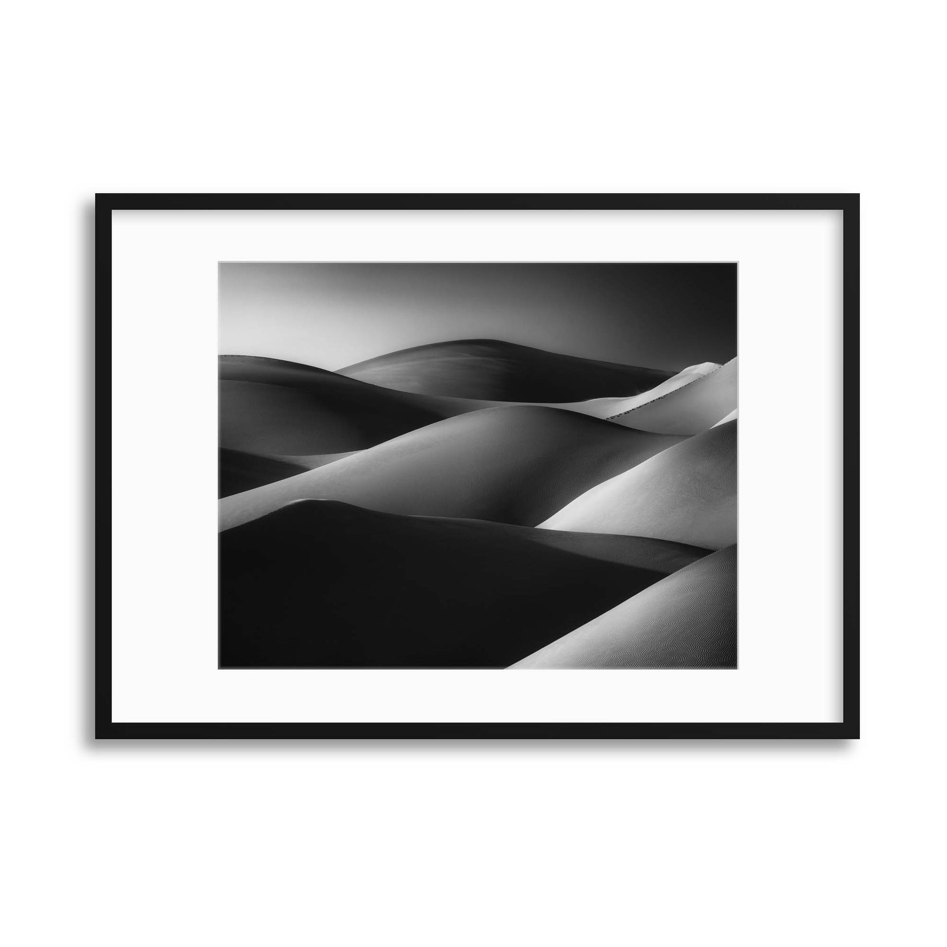 Golden Waves, Liwa by Wael Onsy Framed Print - USTAD HOME