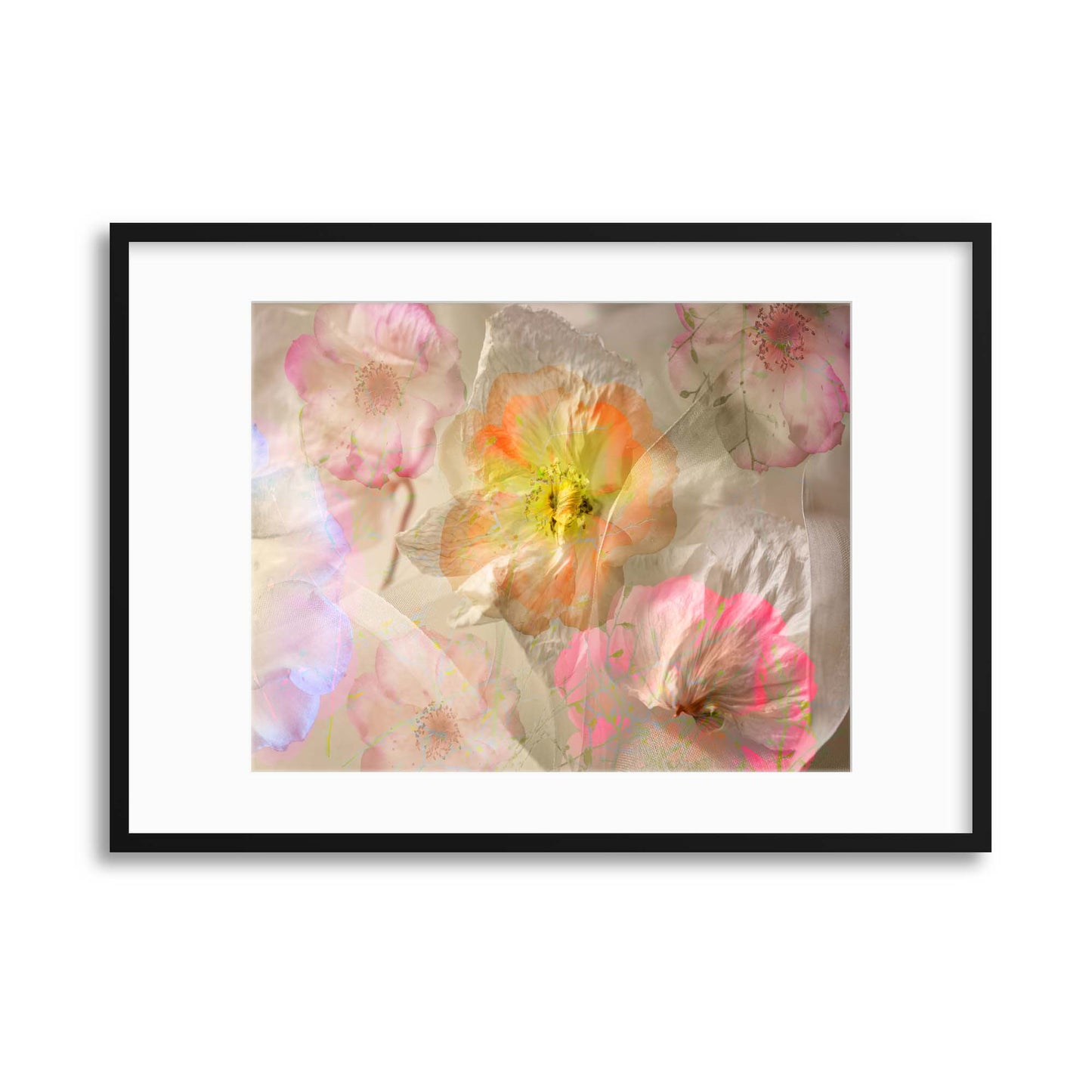 Ethereal Roses by Ludmila Shumilova Framed Print - USTAD HOME