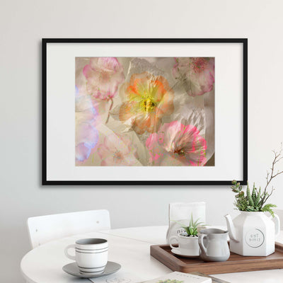 Ethereal Roses by Ludmila Shumilova Framed Print - USTAD HOME