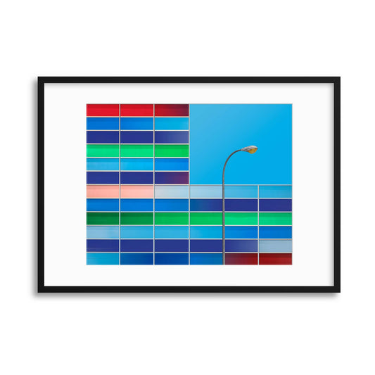 Facade Colors by Alfonso Novillo Framed Print - USTAD HOME