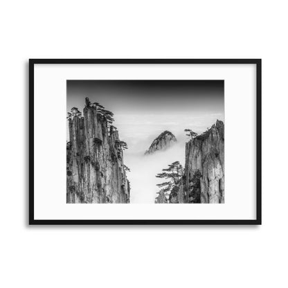 Huangshan by Chenzhe Framed Print - USTAD HOME