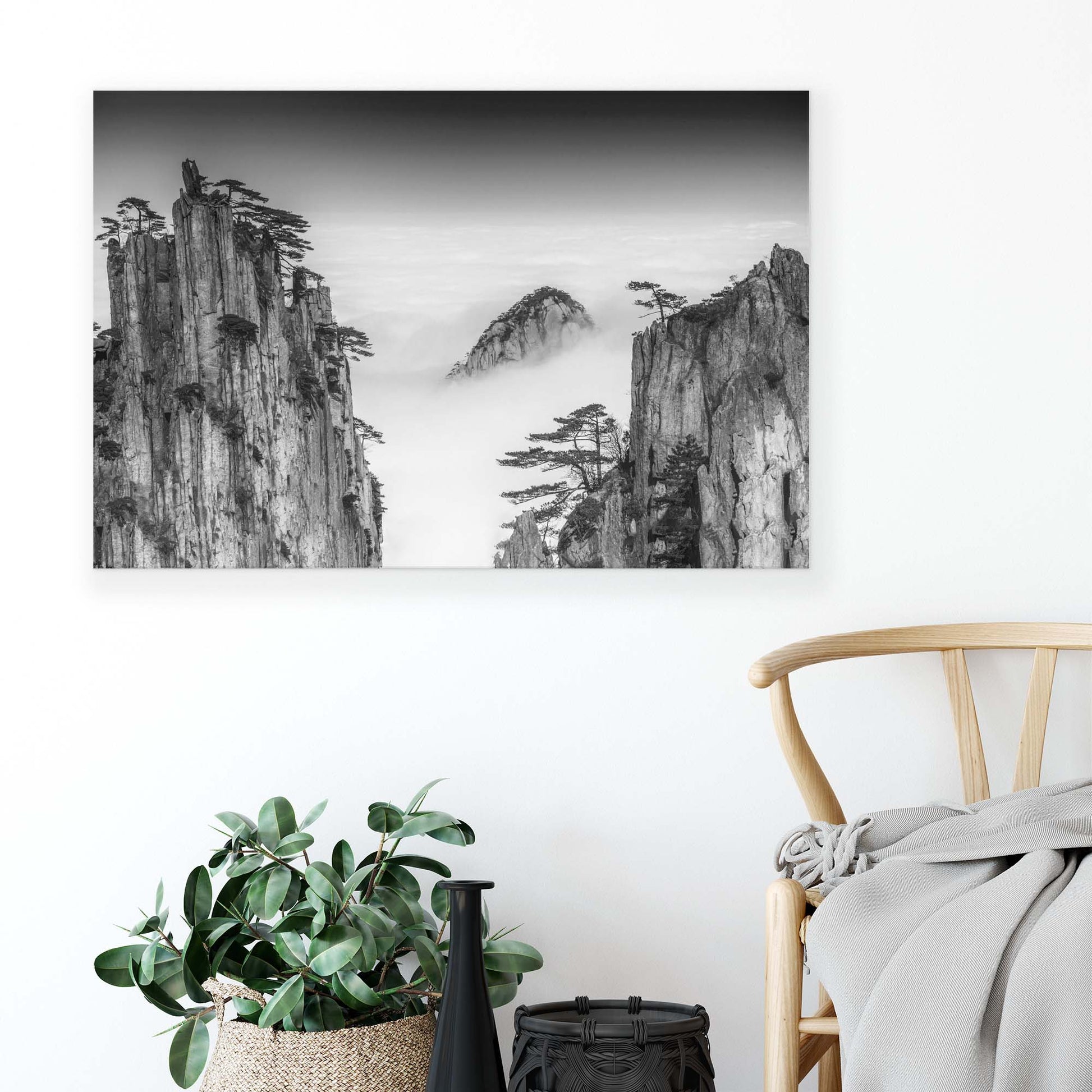 Huangshan by Chenzhe Canvas Print - USTAD HOME