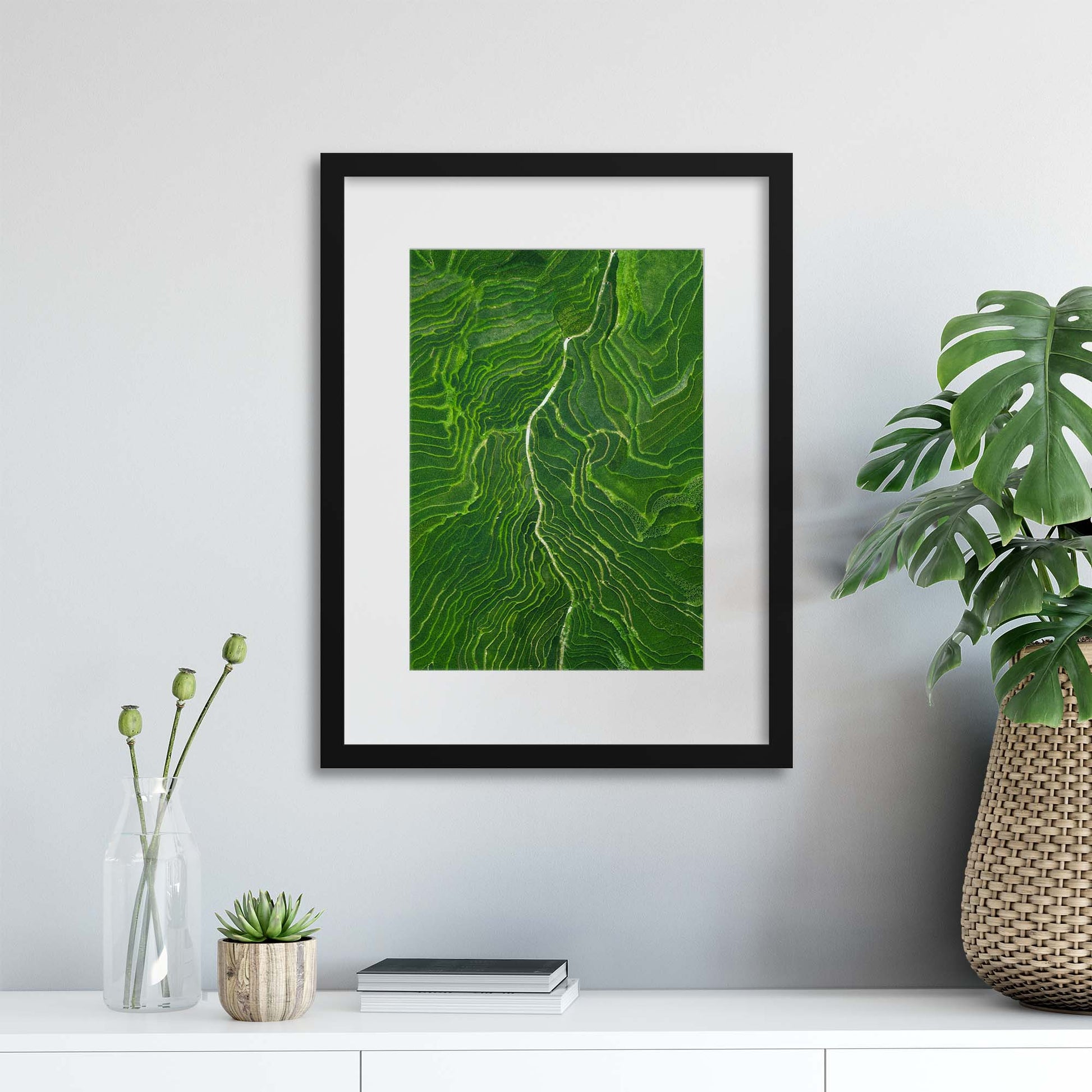 Vein by Tianqi Framed Print - USTAD HOME