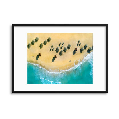 Blue Is Real by Wisam Hassan Framed Print - USTAD HOME
