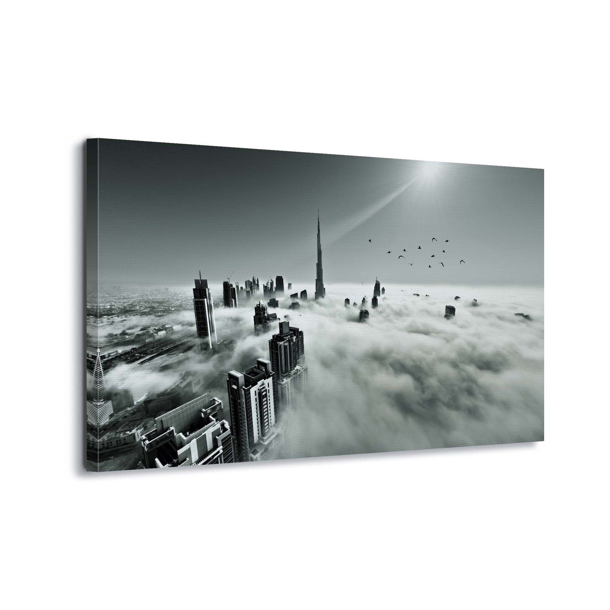 Up up and Above by Naufal Canvas Print - USTAD HOME