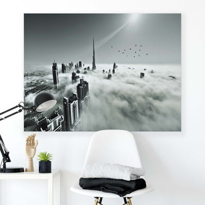 Up up and Above by Naufal Canvas Print - USTAD HOME