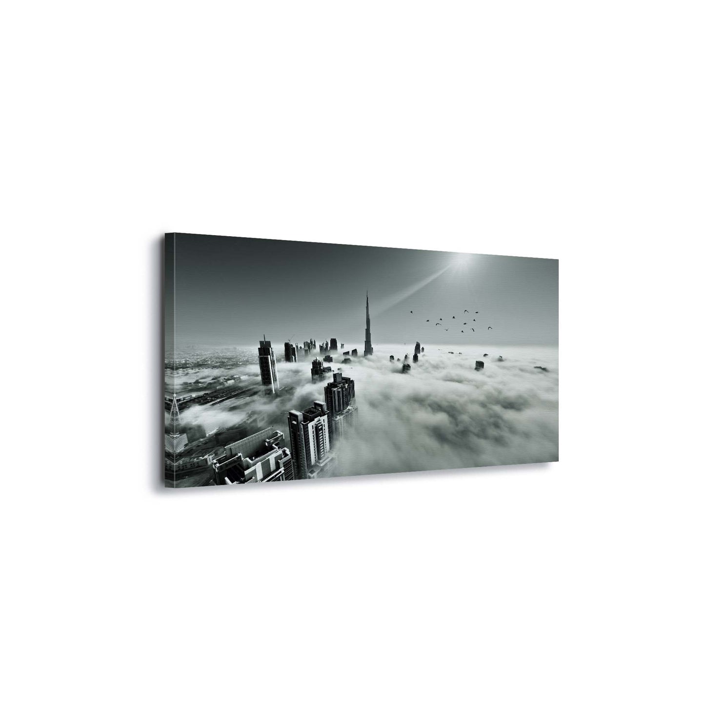 Up up and Above by Naufal Canvas Print - USTAD HOME