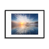 Reflection by Martin Lutz Framed Print - USTAD HOME