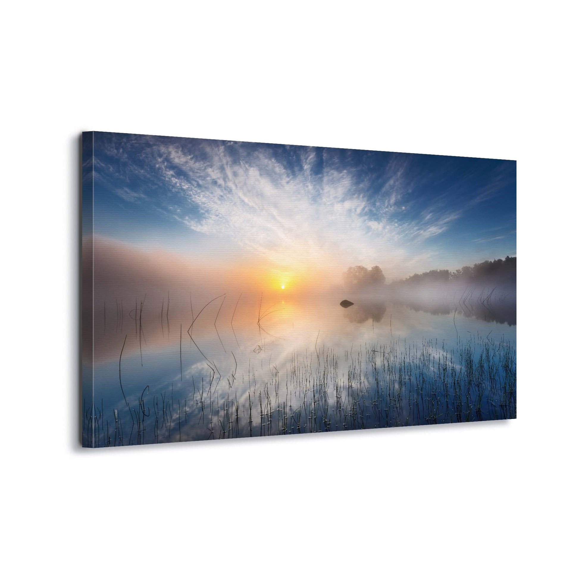 Reflection by Martin Lutz Canvas Print - USTAD HOME