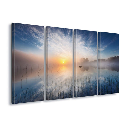 Reflection by Martin Lutz Canvas Print - USTAD HOME