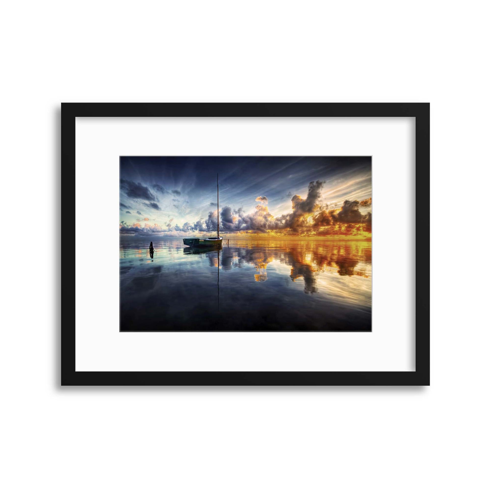 A Time For Reflection by Mark Yugawa Framed Print - USTAD HOME