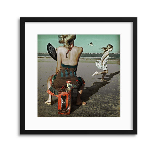 Dance! Little bird... by Ambra Framed Print - USTAD HOME