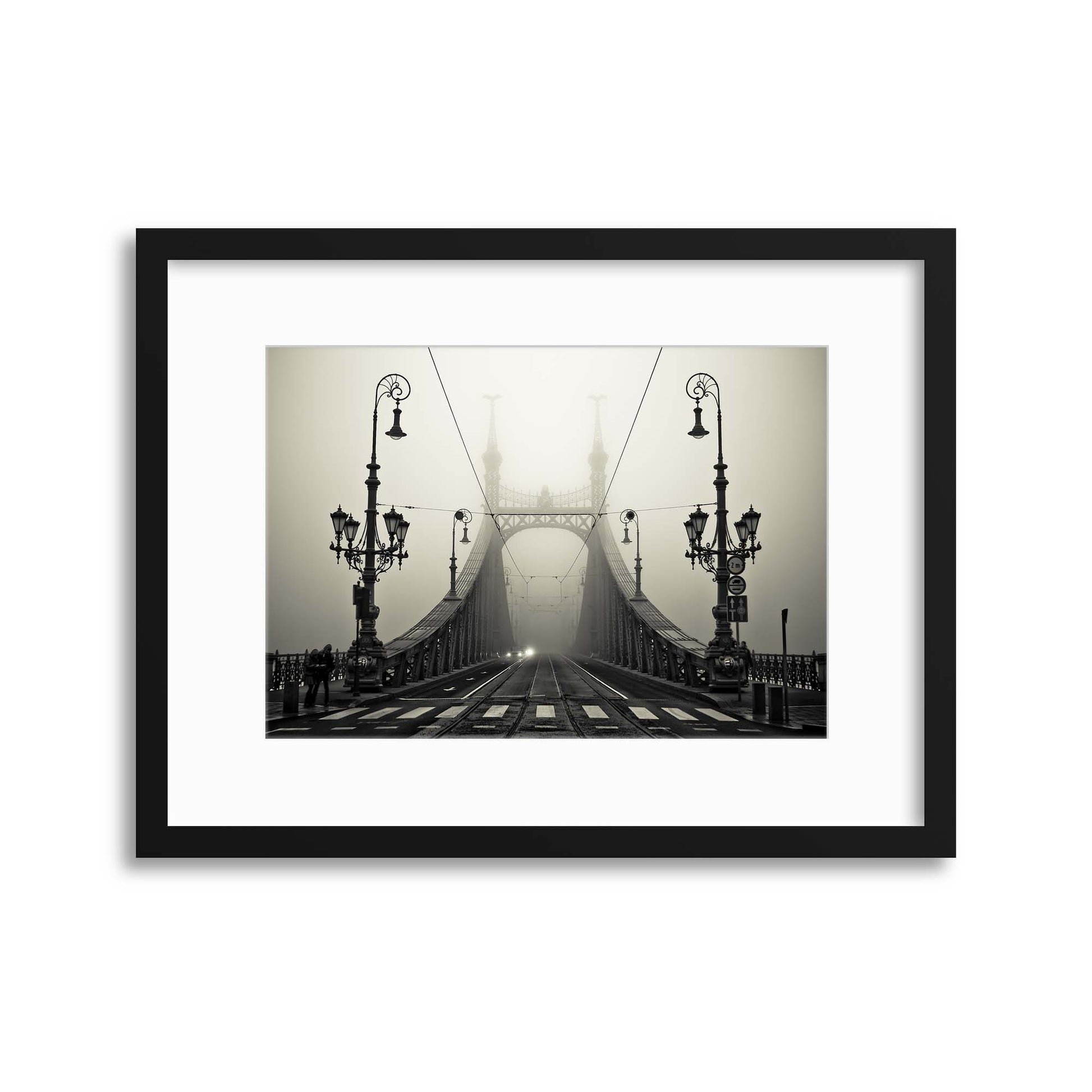 The Bridge by Armin Marten Framed Print - USTAD HOME