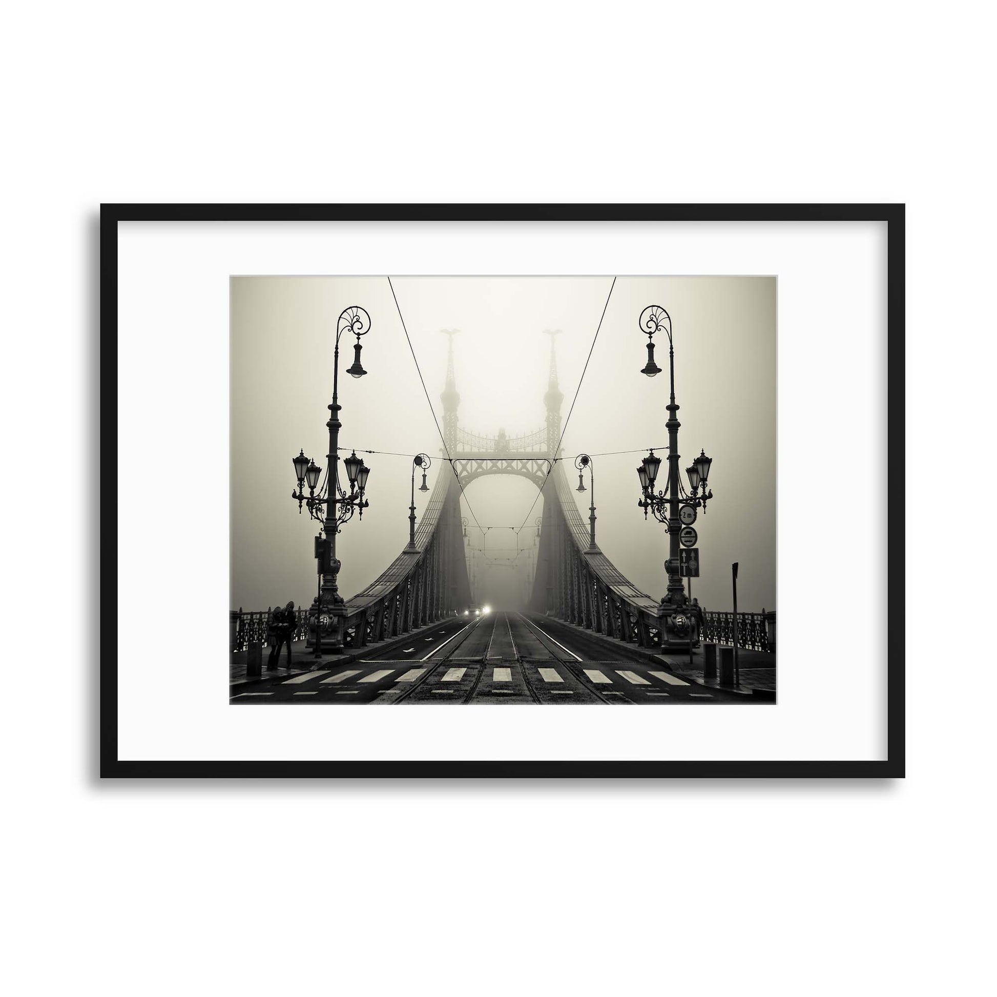 The Bridge by Armin Marten Framed Print - USTAD HOME