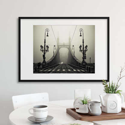 The Bridge by Armin Marten Framed Print - USTAD HOME