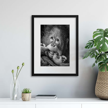 Big Smile.....Please by Angela Muliani Hartojo Framed Print - USTAD HOME