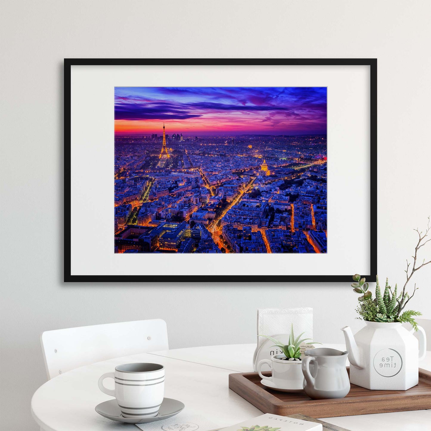 Paris I by Juan Pablo Framed Print - USTAD HOME