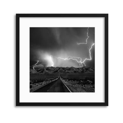 On the Road with the Thunder Gods by Yvette Depaepe Framed Print - USTAD HOME