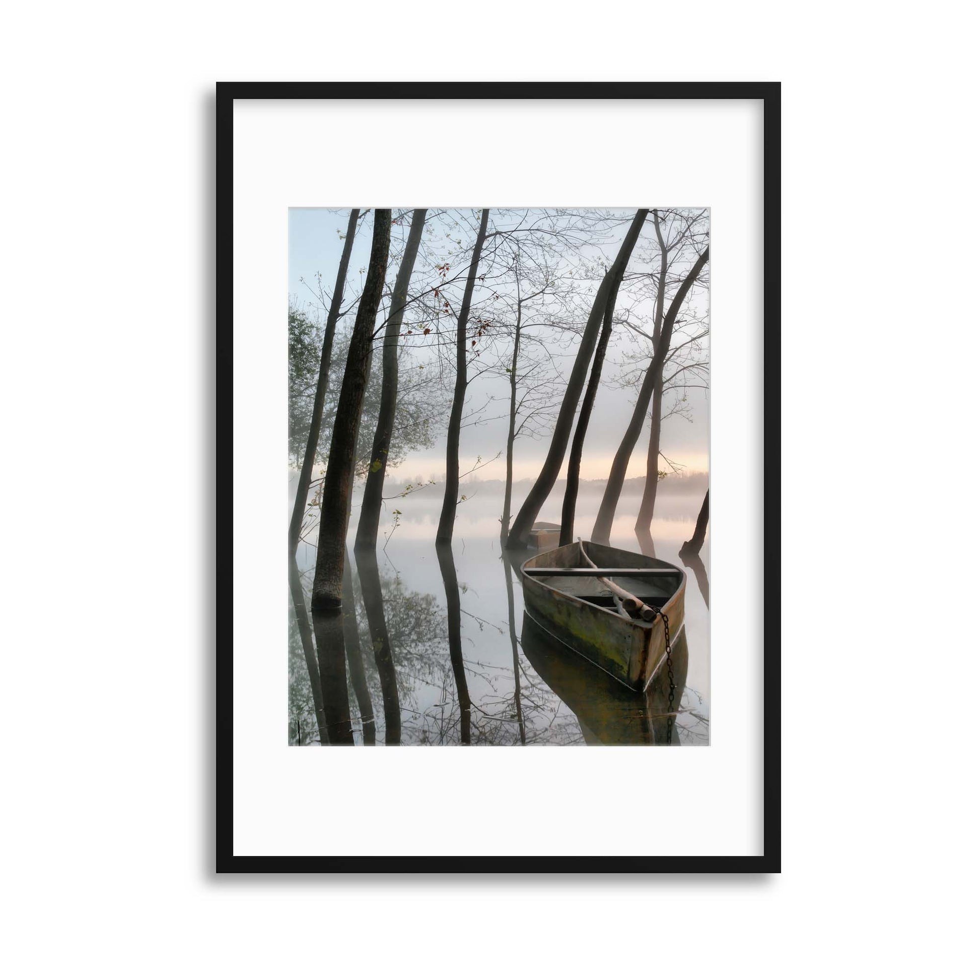 Serene Dawn by Rui David Framed Print - USTAD HOME