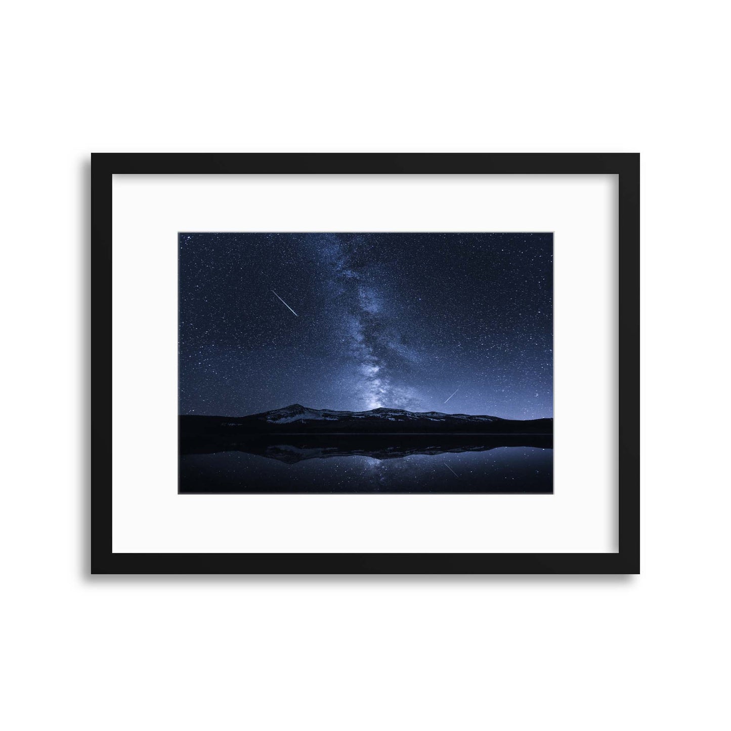 Galaxies Reflection by Toby Harriman Framed Print - USTAD HOME