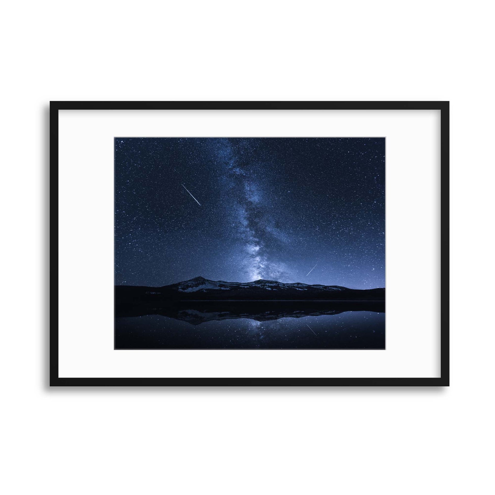 Galaxies Reflection by Toby Harriman Framed Print - USTAD HOME